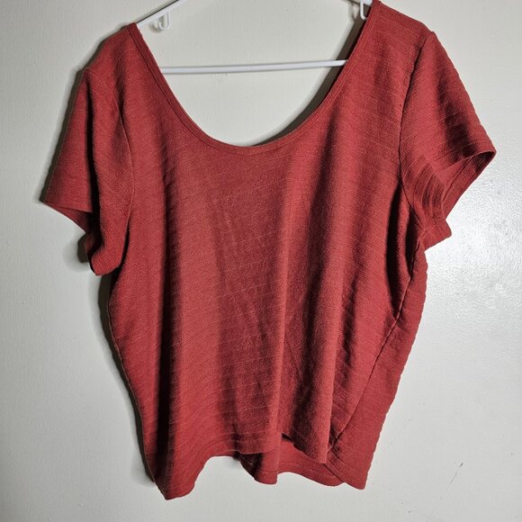 TORRID Rib Button-Front Midi Tee Size 1 - Picture 6 of 6